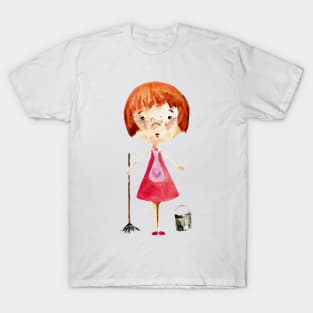 Cleaning woman T-Shirt